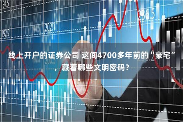 线上开户的证券公司 这间4700多年前的“豪宅”，藏着哪些文明密码？