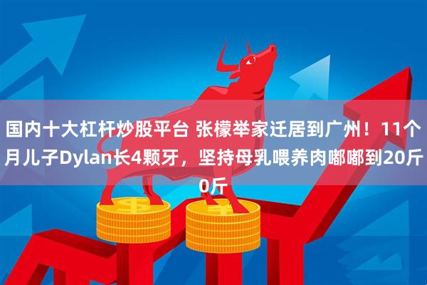 国内十大杠杆炒股平台 张檬举家迁居到广州！11个月儿子Dylan长4颗牙，坚持母乳喂养肉嘟嘟到20斤